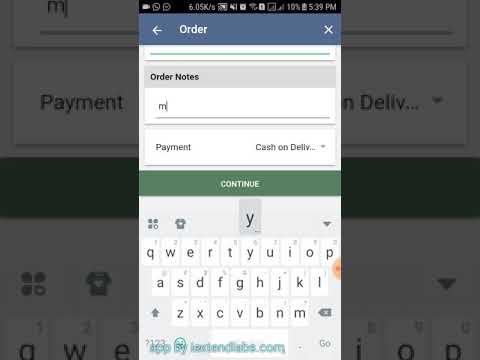 Opencart Android App Demo 2019