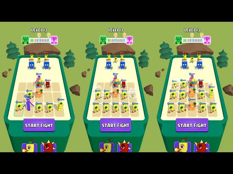 Merge Cube Number: Color Block Gameplay #alphabetlore