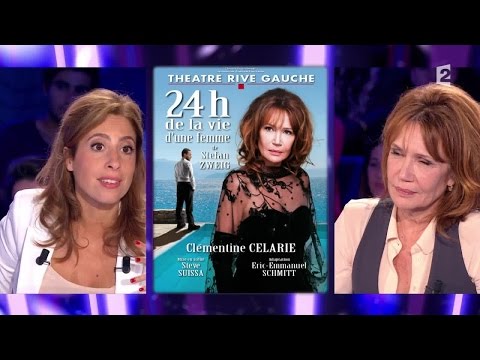 Clémentine Célarié - On n'est pas couché 16 mai 2015 #ONPC