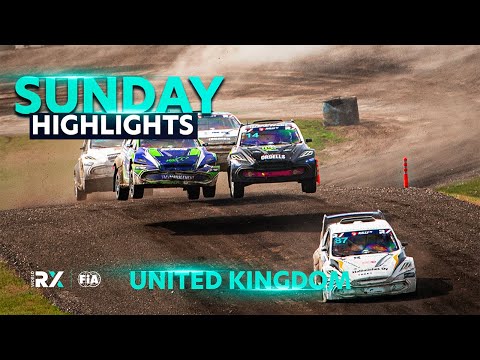 世界ラリークロス2023 イギリス（ライディーンヒル）日曜日ハイライト動画