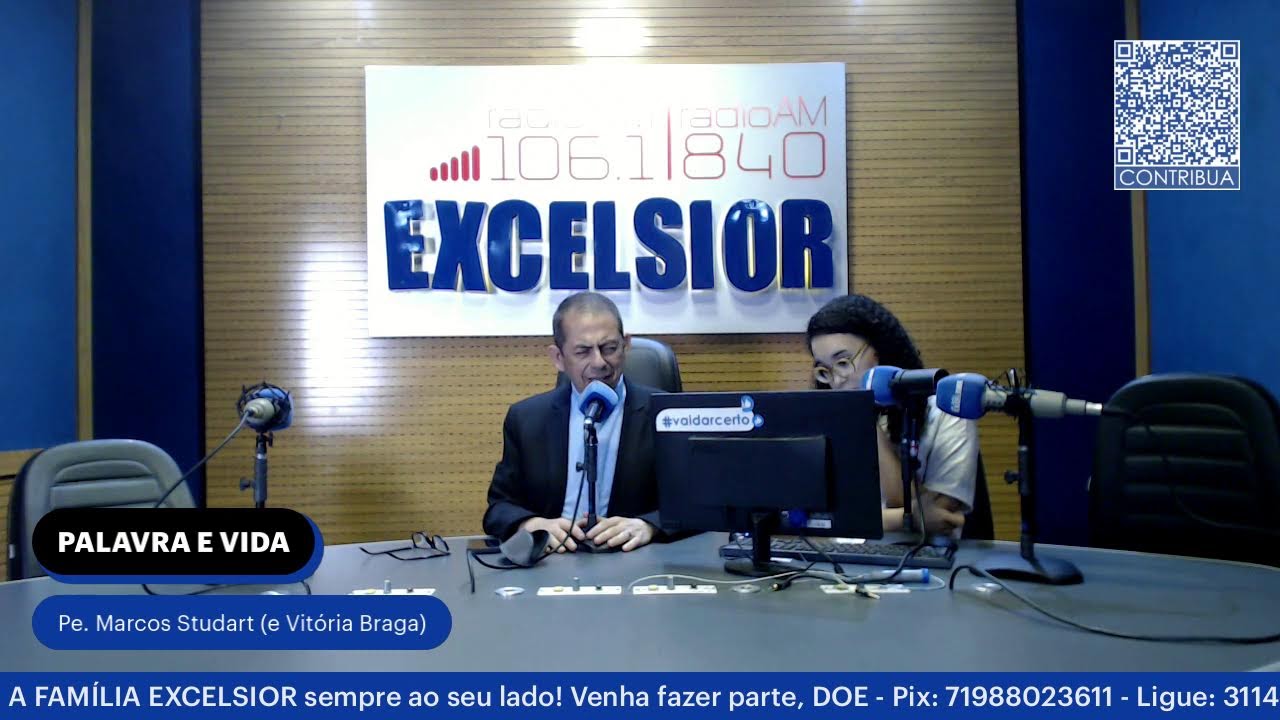 PALAVRA E VIDA - PE. MARCOS STUDART (PARTIC. VITÓRIA BRAGA) 14/10/2024
