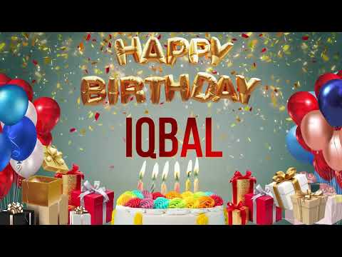 Iqbal - Happy Birthday Iqbal