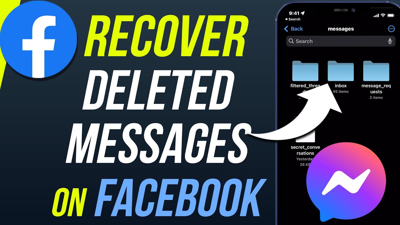 Where can I see deleted Facebook messages?