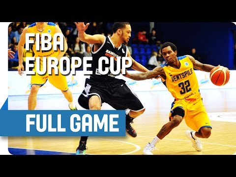 BK Ventspils (LAT) v CEZ Nymburk (CZE) - Full Game - Group P - FIBA Europe Cup