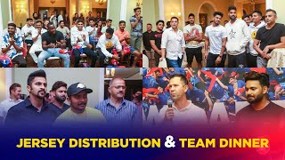 Team Dinner and Jersey Distribution | Delhi Capitals | IPL 2022