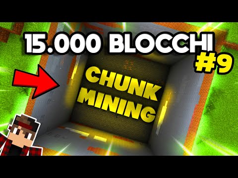 HO SCAVATO UN INTERO CHUNK SU MINECRAFT - ITA #9