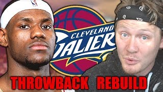 THROWBACK REBUILD: 2003 CAVALIERS *ROOKIE LEBRON* NBA 2K19