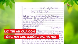 Tâm thư 04 - Lời tri ân CLB Tình Người của cháu Tống Mai Chi (quận Đống Đa, Hà Nội)