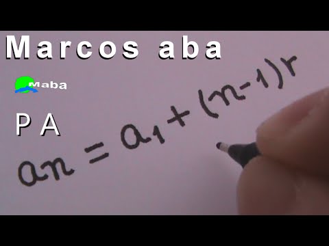 PA - Progressão aritmética - aula 01 Video