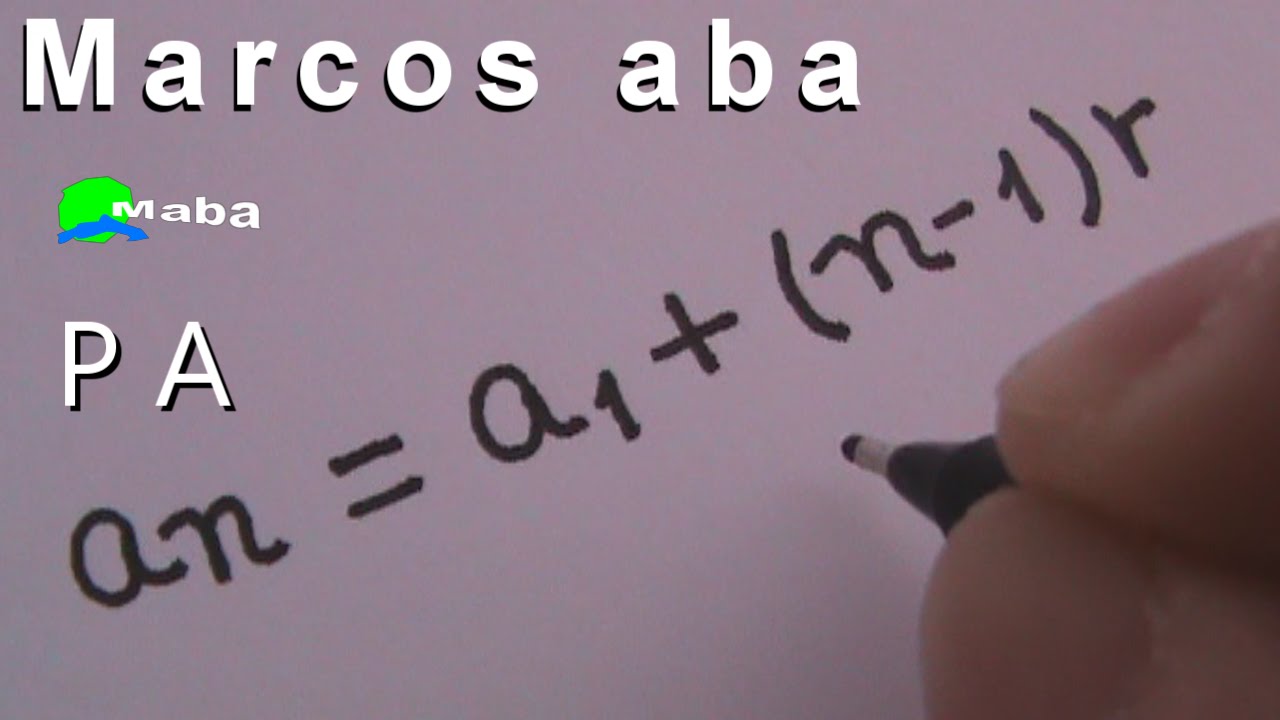 PA - Progressão aritmética - aula 01