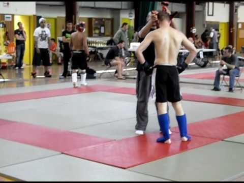 Combat Jobaz N°2 - Coupe de France Pancrase - Fresnes - 25/04/10