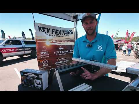 RTT Quick Release Mounts by Vanultra - Overland Expo West