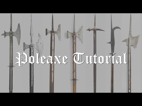 How to fight with a poleaxe!