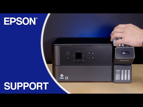 Filling the Ink Tanks