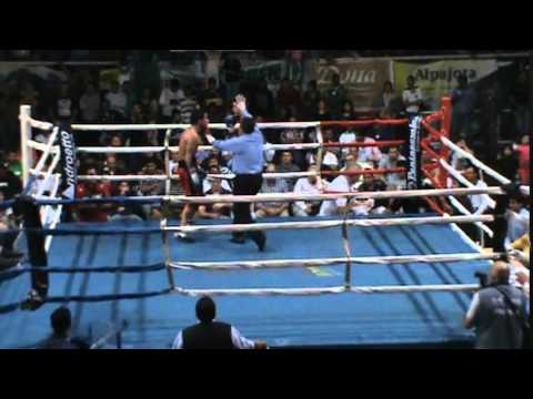 Pelea de Boxeo de Roque Junco