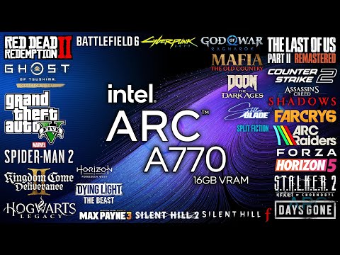 Intel ARC A770 in 2026 - Test in 27 Games