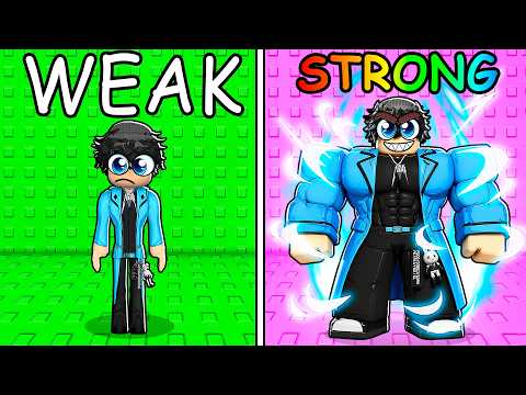 Playing Roblox Strength Troll Obby!