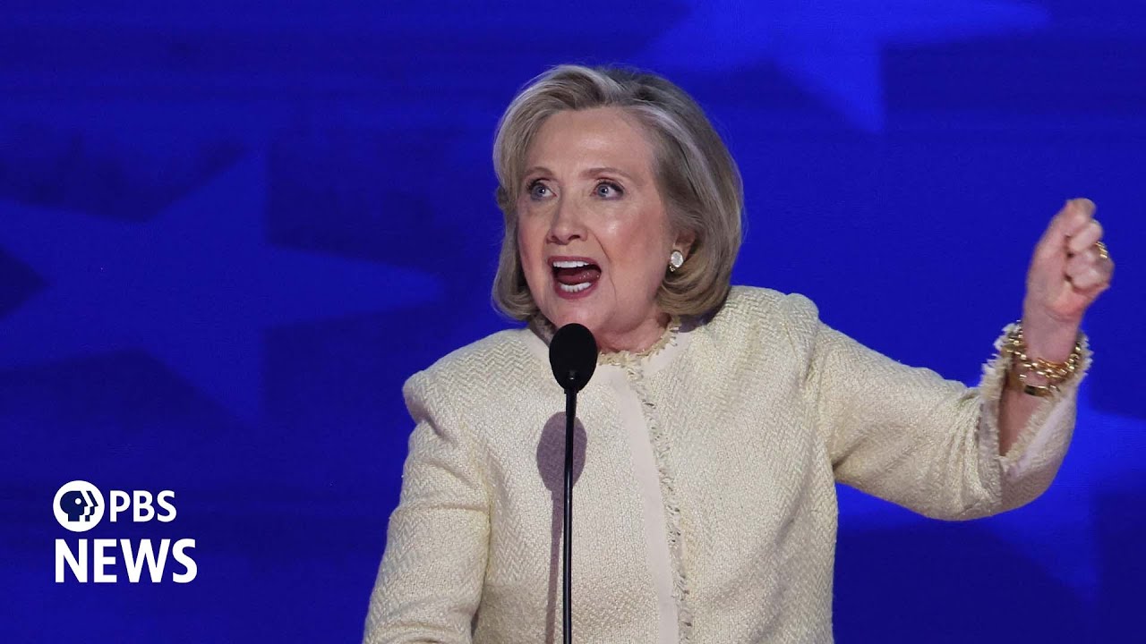 WATCH: Hillary Clinton says ‘the future is here’ at 2024 Democratic National Convention | Night 1
