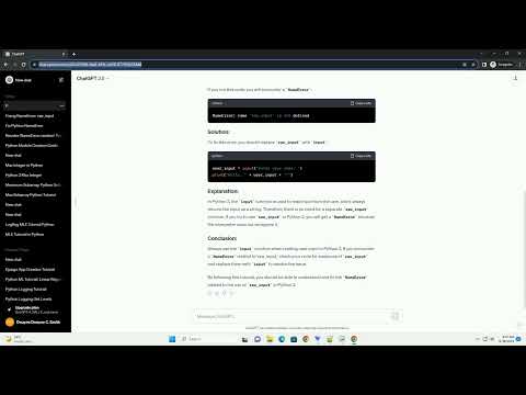 Nameerror Name Raw Input Is Not Defined Python