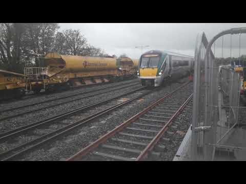 Irish Rail 22000 class number 22334 arriving at Limerick Junction