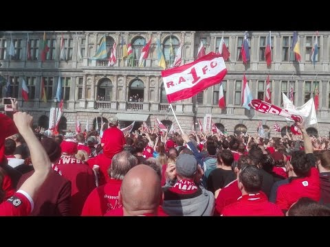 Huldiging en Kampioenenviering 'RAFC - 1'