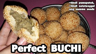 BUCHI RECIPE | Paano magluto ng buchi ng HINDI PUMUPUTOK at HINDI NATATANGGAL ANG SESAME SEEDS BUCHI RECIPE | Paano magluto ng buchi ng HINDI PUMUPUTOK at HINDI NATATANGGAL ANG SESAME SEEDS