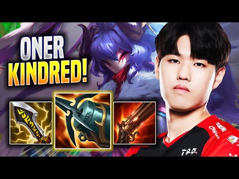 ONER DESTROYING WITH KINDRED! - T1 Oner Plays Kindred JUNGLE vs Nidalee! | Season 2023