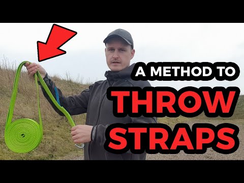Powerful and ergonomic throw straps technique