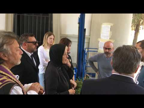 Backstage "UMA" di Alain Maiki a Cisterna di Latina. Scena Cimitero