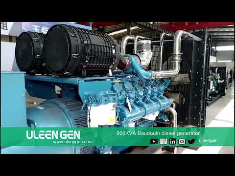 900KVA Baudouin diesel generator | 12M26D902E200