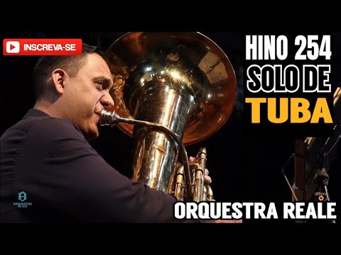 Hino 254 CCB - De Jesus é a graça divina | Solo de Tuba