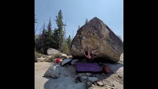 Video thumbnail de Blurred Vision, V9. Lake Tahoe