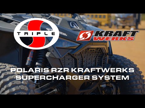 KraftWerks Polaris RZR SuperCharger System