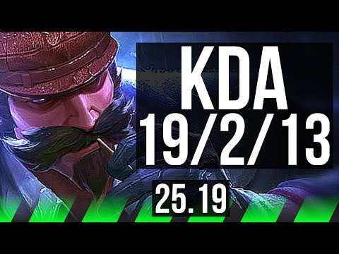 GRAVES vs VOLIBEAR (JGL) | 19/2/13, 52k DMG, Legendary | EUW Master | 25.19