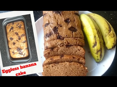 Eggless banana cake/tea time cake 😋😋