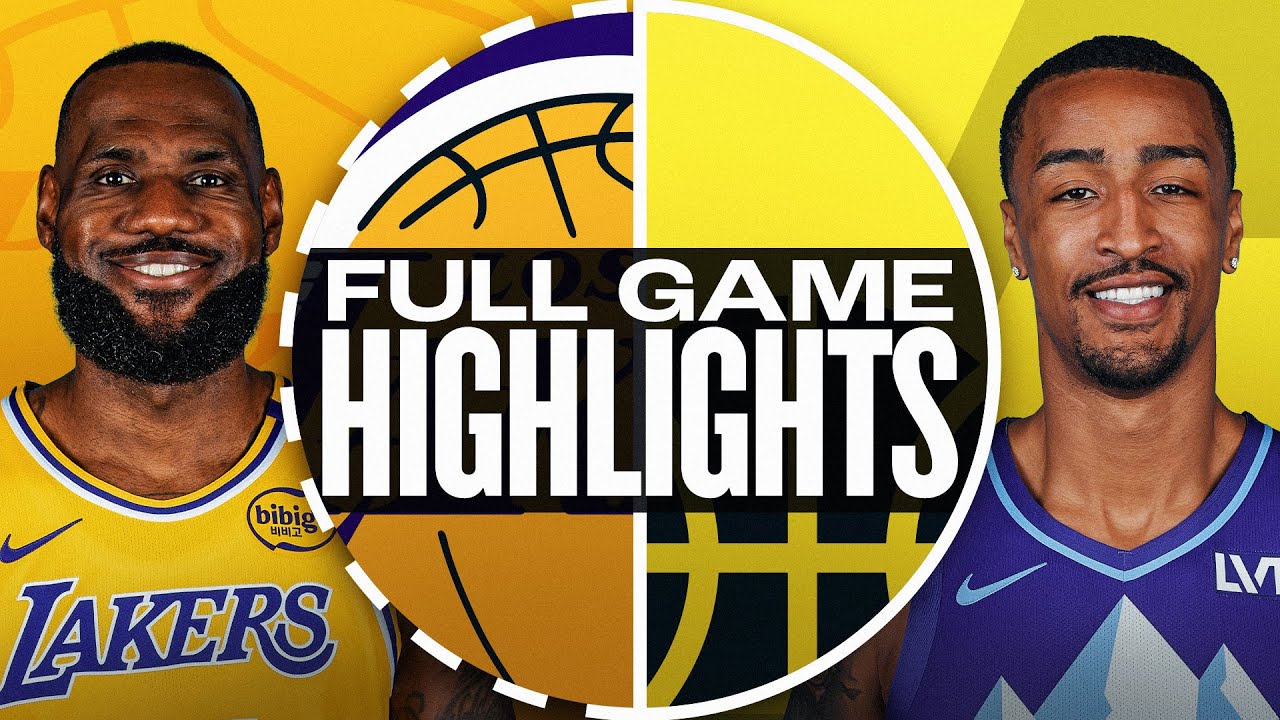 LAKERS at JAZZ | FULL GAME HIGHLIGHTS | December 1, 2024