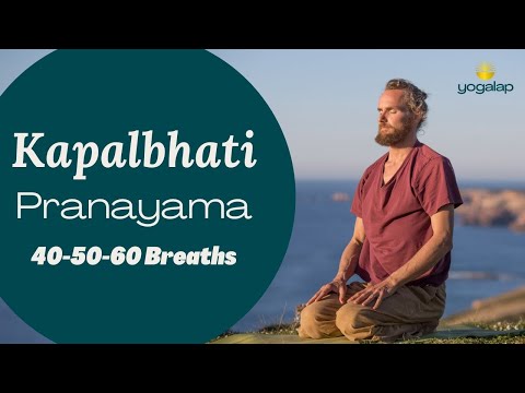 Kapalbhati Pranayama Session 40-50-60 Breaths | Breathwork & Pranayama with Michaël Bijker