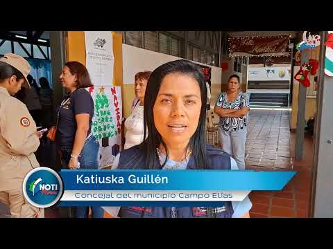 Fiesta electoral comunal en Campo Elías