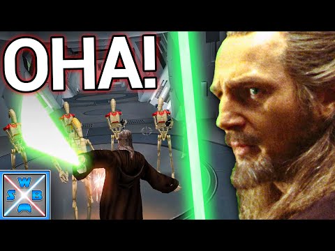 Mit QUI-GON durch KAMPFDROIDEN und MAUL metzeln! - JEDI MOVIE DUELS 1