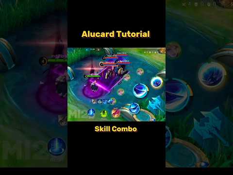 Alucard Skill Combo Tutorial Mobile Legends #ml2b #tutorial #alucard #alu #mobilelegends #shorts