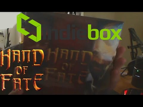 Indiebox Unboxing  Hand Of Fate july 2016
