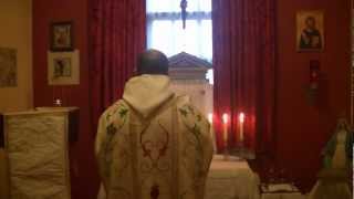Fr. David Jones - Alone, but not alone (Hermit's Christmas Mass - multilingual)