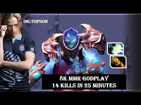 OG.Topson (Arc Warden) Godplay in 8k MMR | 14 Kills in 25 Minutes