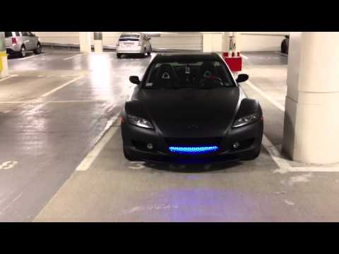 Oracle RGB Dynamic LED Scanner Garage Demo 2004 RX-8