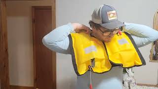 Real Review: Adult Automatic Inflatable Kayak Vest PFD Tested for Everyday Use X6114