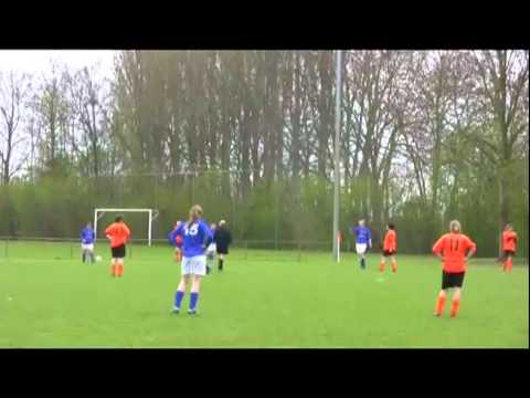 Dames Haarsteeg tegen Buren op 15 april 2012