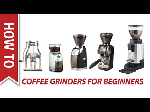 Como escolher um moedor de café para iniciantes