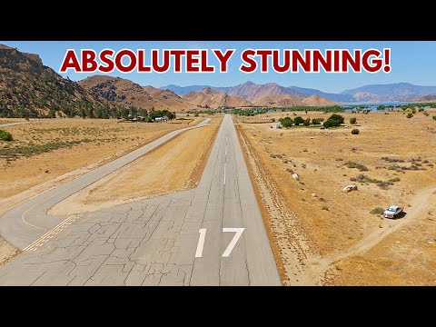 Kern Valley Airport (L05) | Epic Views, Campsite by the Plane & Small-Town Charm