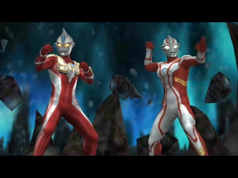 Ultraman Fusion Fight! - Ultraman Mebius & Max vs Zetton