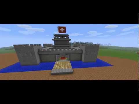 comment construire un chateau dans minecraft pe